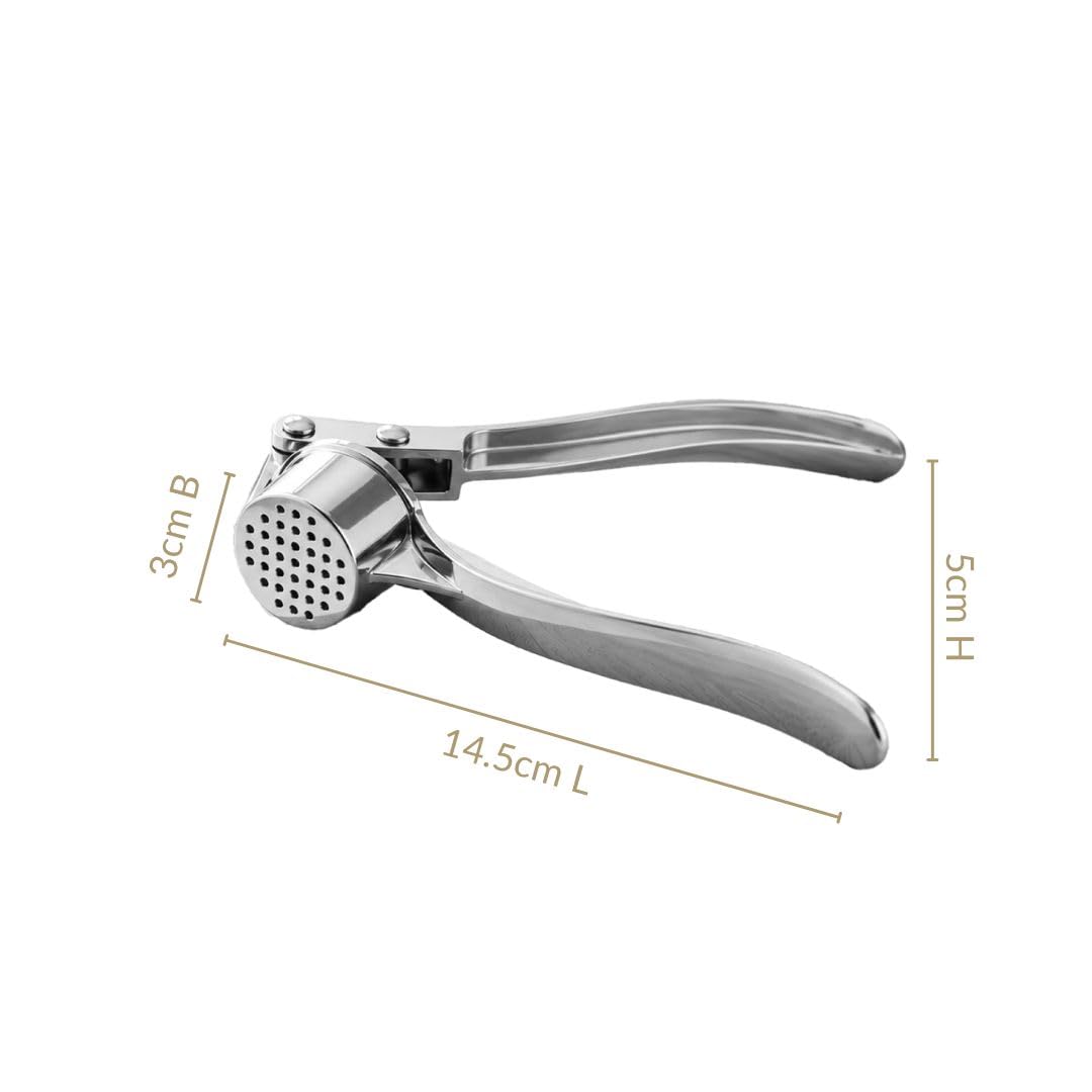 Kitchen Nest Ginger Mincer for Kitchen | Dishwasher Safe Hand Press Garlic Grinding Tool for Fine Mincing