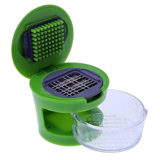 Kitchen Nest Manual Garlic Chopper Crusher Cutter