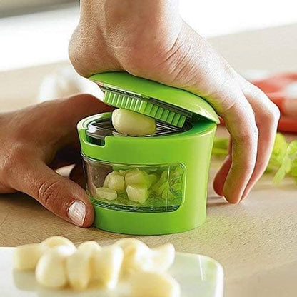 Kitchen Nest Manual Garlic Chopper Crusher Cutter