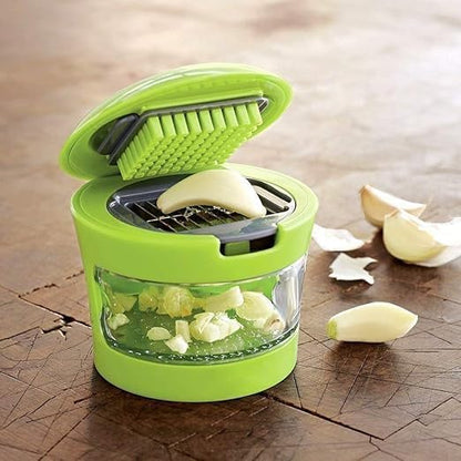 Kitchen Nest Manual Garlic Chopper Crusher Cutter
