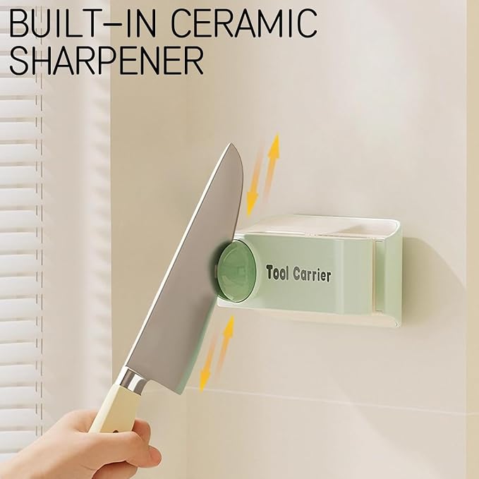 Kitchen Nest Wall Knife Holder Sharpener Kitchen Rack