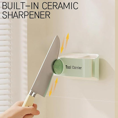 Kitchen Nest Wall Knife Holder Sharpener Kitchen Rack