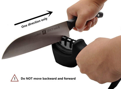 Kitchen Nest vanced Knife Sharpener for Kitchen Knife Sharpner Knives Sharpening Tool for Steel Knives