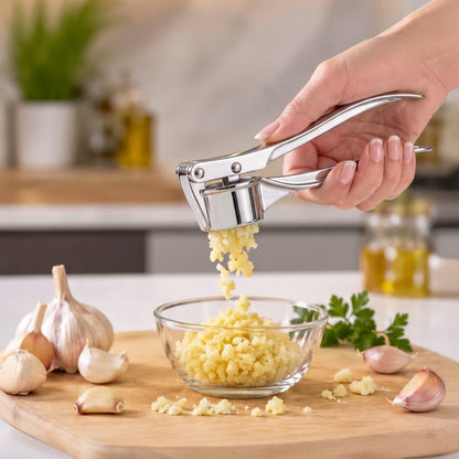 Kitchen Nest Ginger Mincer for Kitchen | Dishwasher Safe Hand Press Garlic Grinding Tool for Fine Mincing